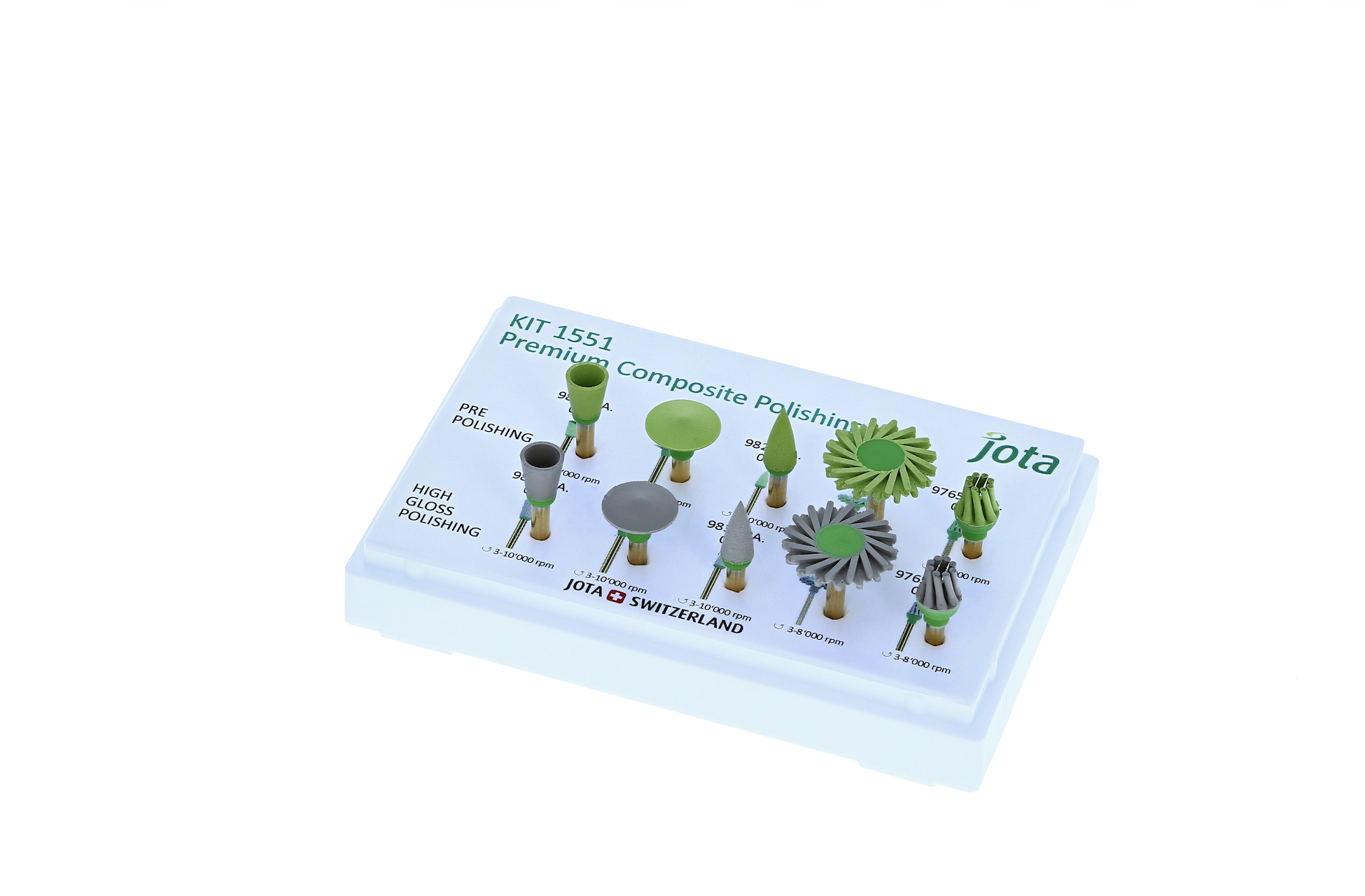 JOTA Kit 1551 Premium Composite Polishing Kit, included free with the course