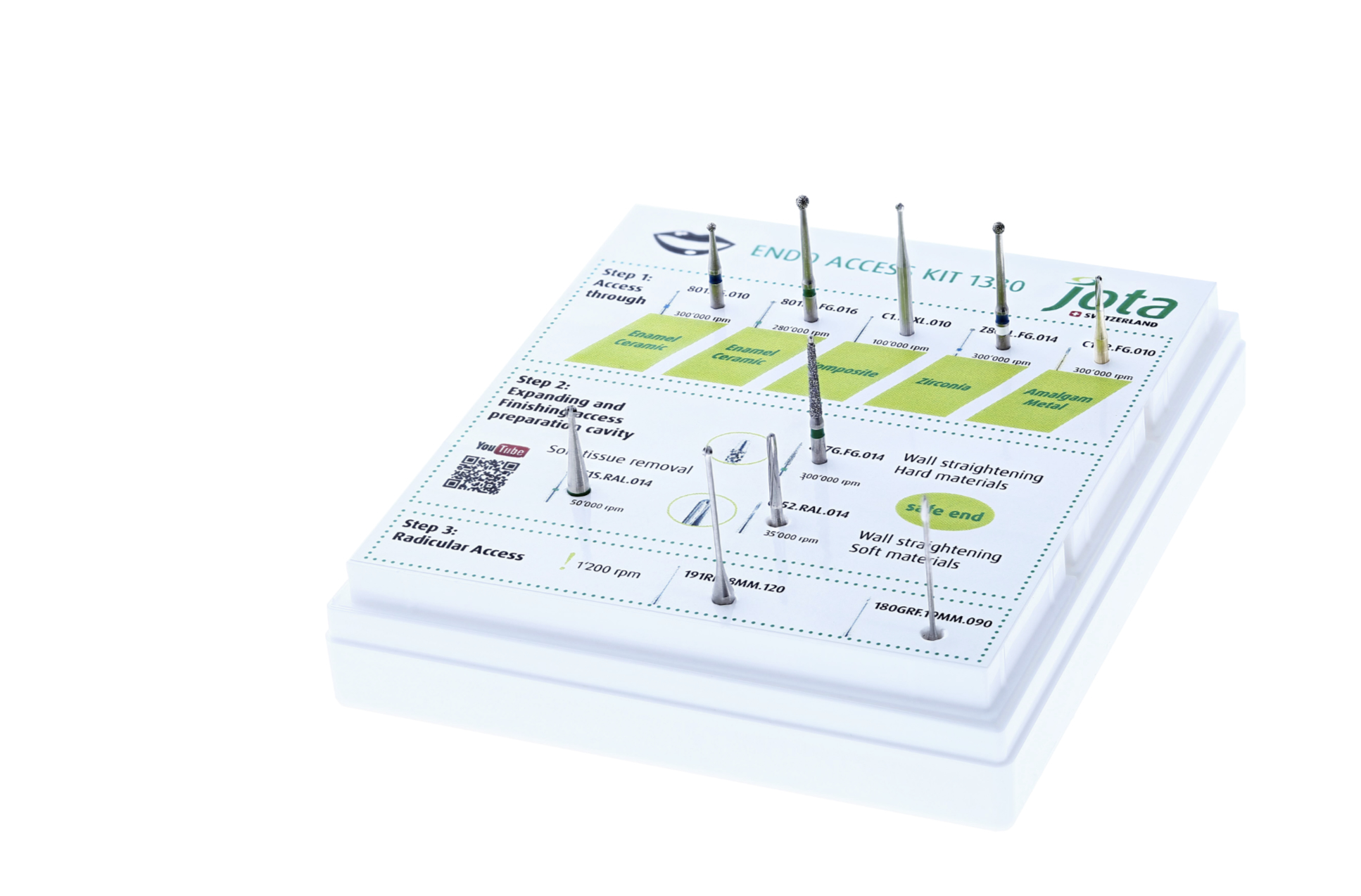 JOTA Endo Access Kit 1330, included free with the course